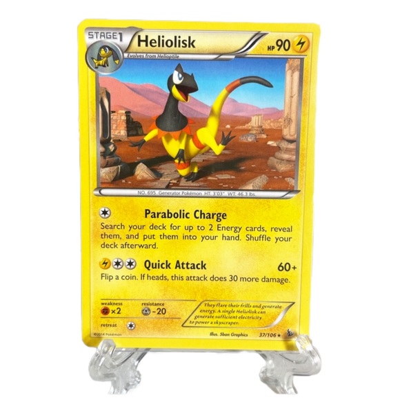 heliolisk pokemon card value Amazon.com: Heliolisk - 064/192 - Uncommon